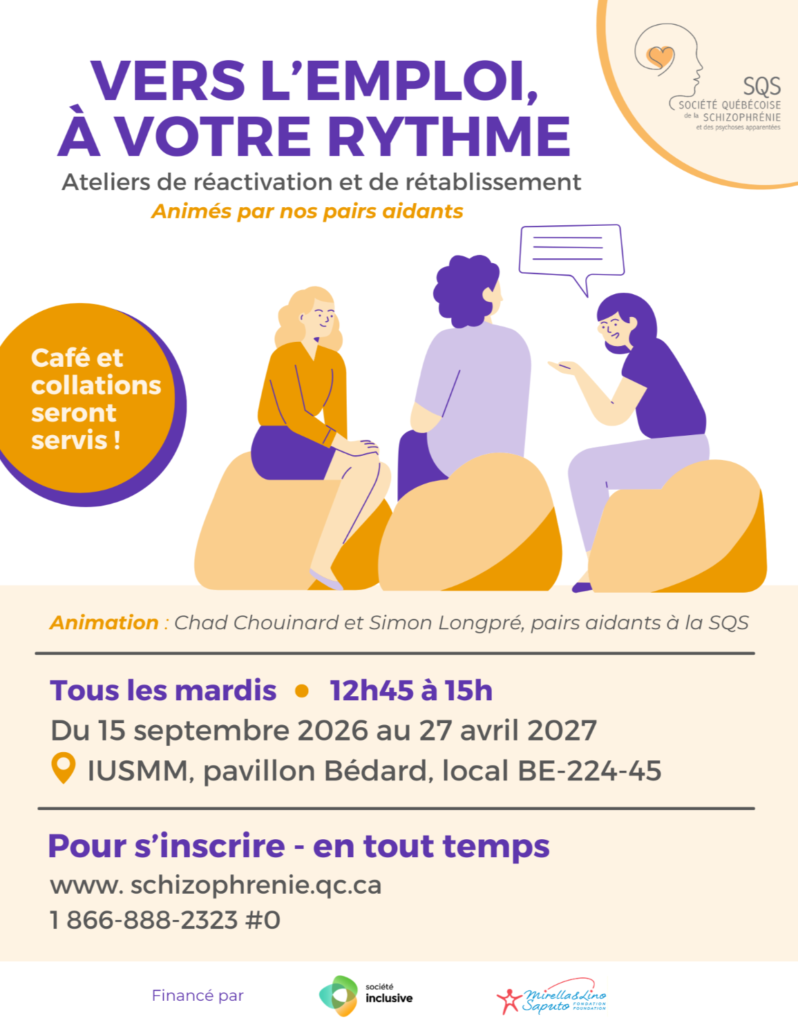 [PERSONNES ATTEINTES] Vers l‘emploi, à votre rythme