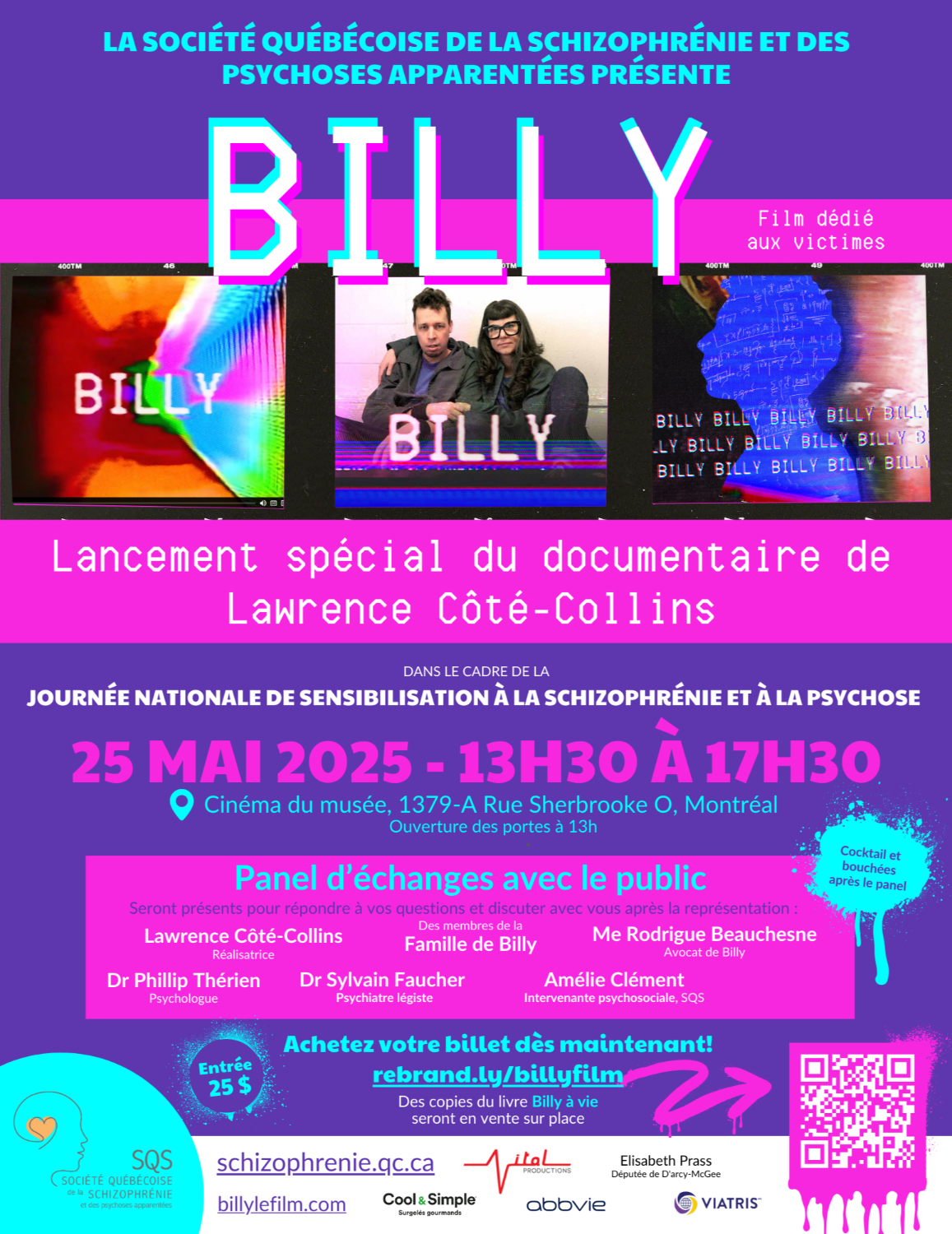 [SENSIBILISATION] Lancement spécial du documentaire Billy
