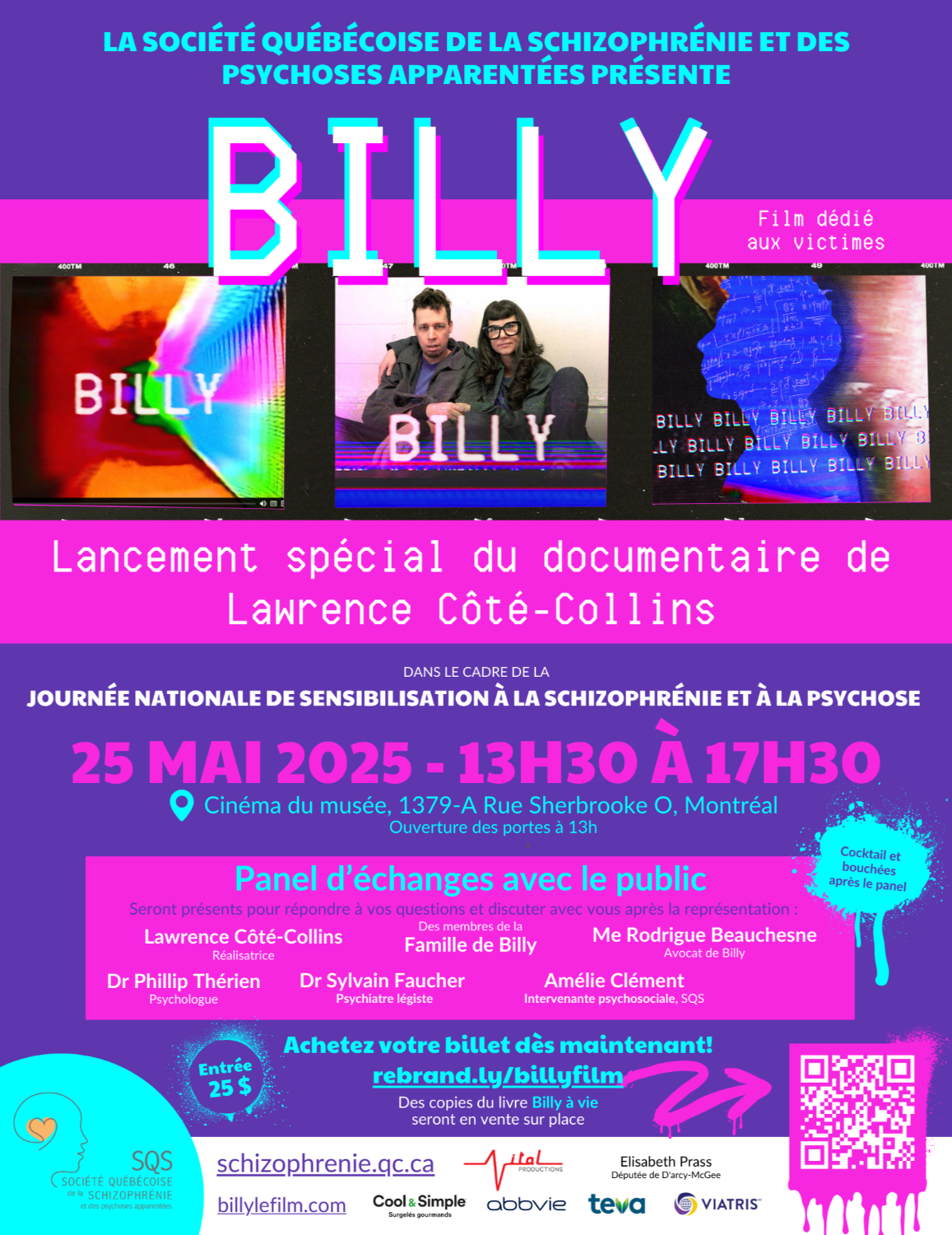 [SENSIBILISATION] Lancement spécial du documentaire Billy
