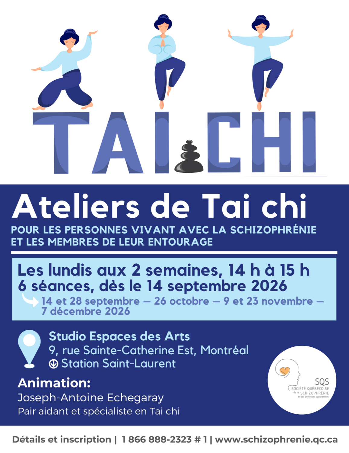 [MIXTE] Ateliers de Tai chi