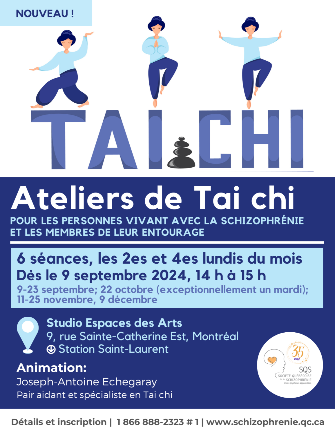 [MIXTE] Ateliers de Tai chi