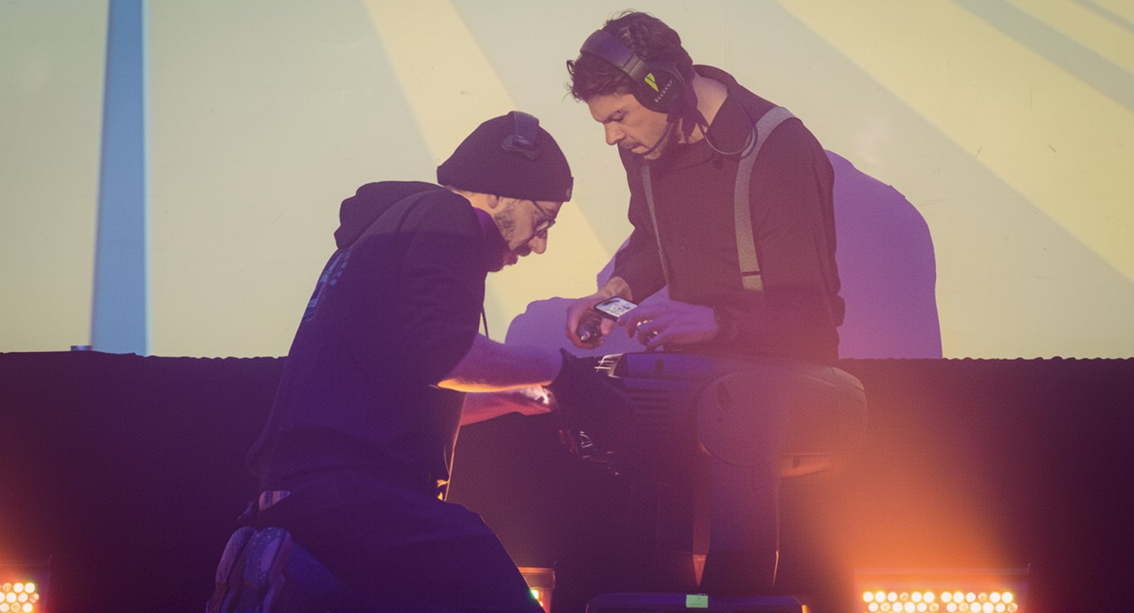 La préparation technique à la tenue d’événements 