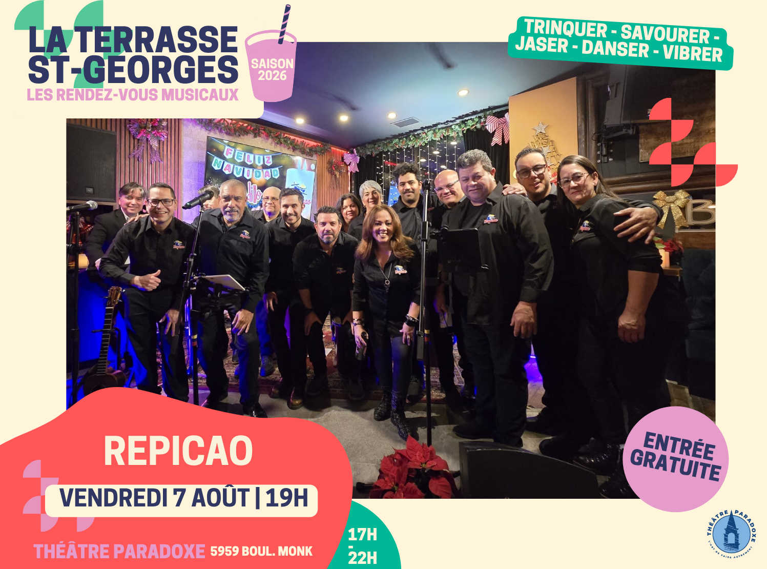 REPICAO x LA TERRASSE ST-GEORGES