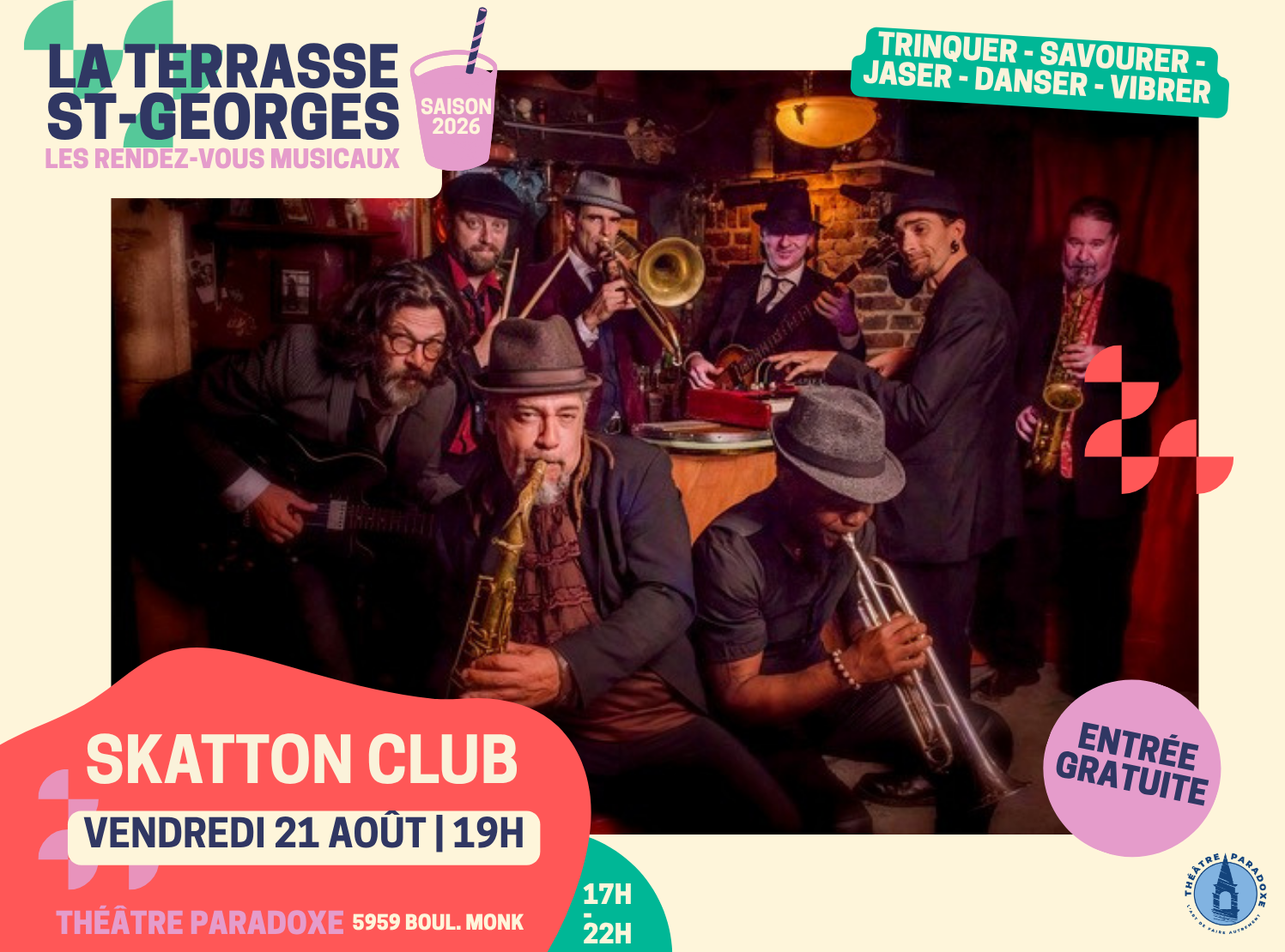 SKATTON CLUB x LA TERRASSE ST-GEORGES