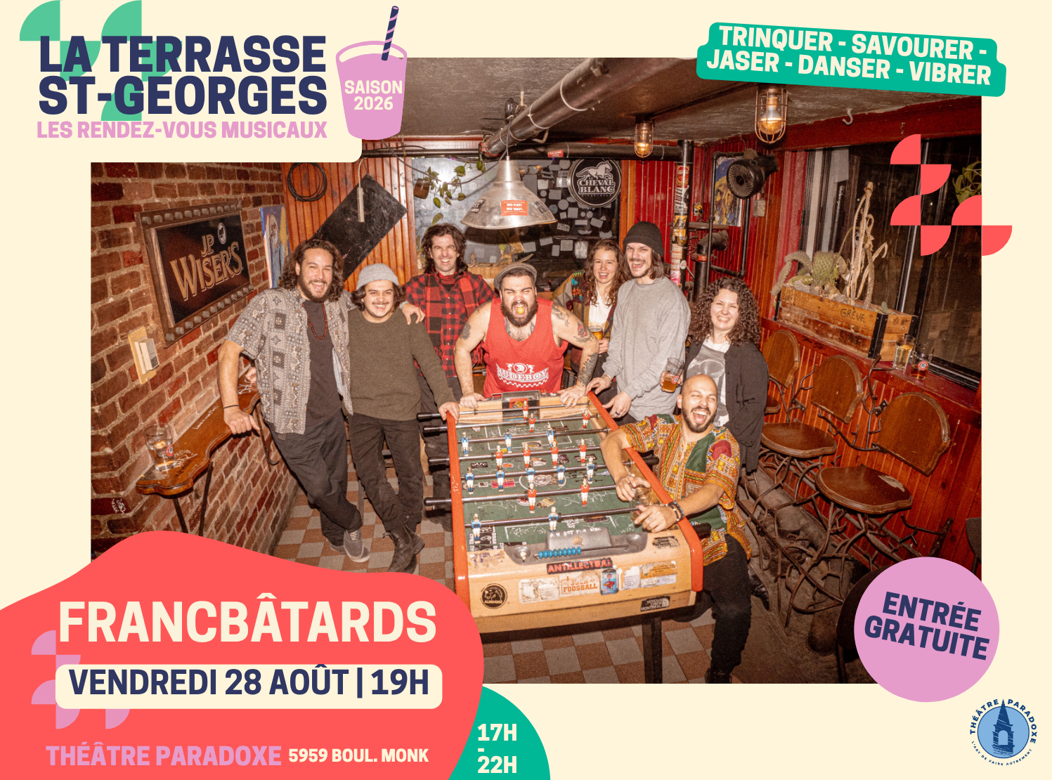 Francbâtards  x LA TERRASSE ST-GEORGES