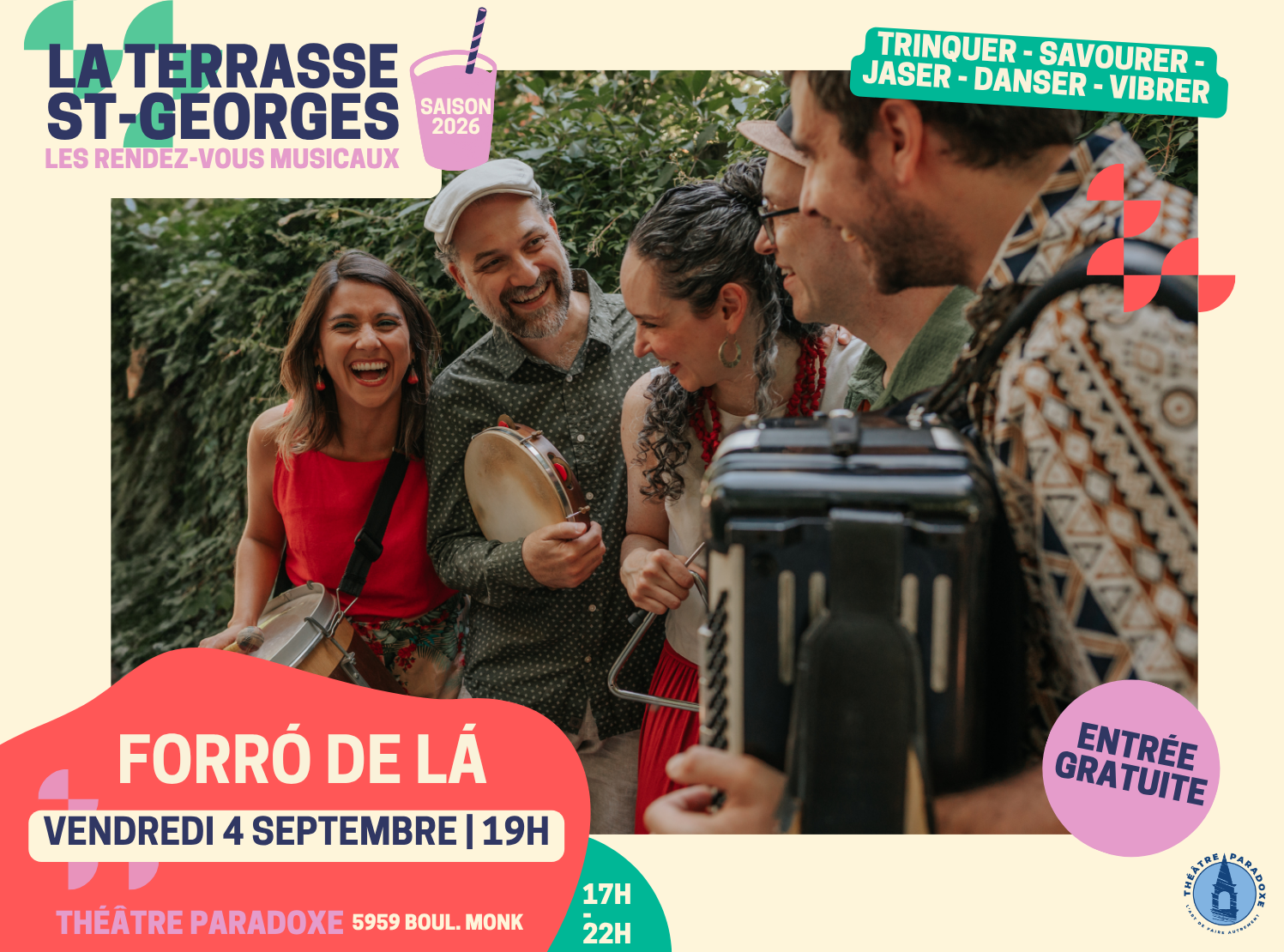 Forró de Lá x LA TERRASSE ST-GEORGES