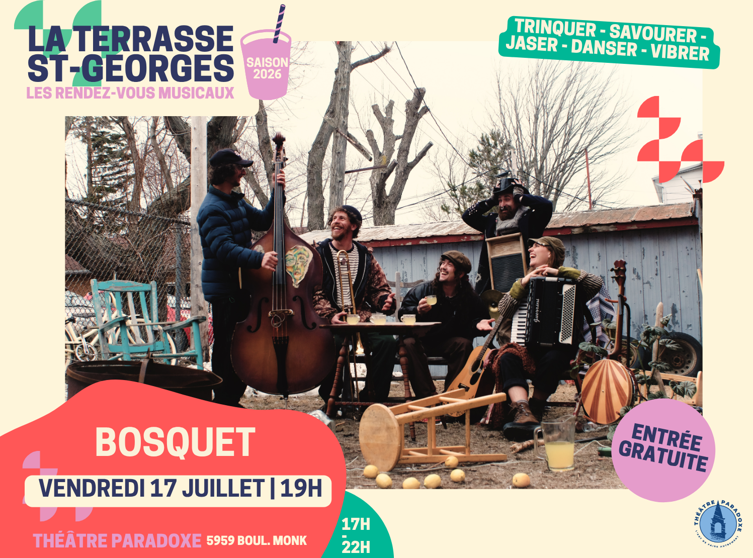 BOSQUET x LA TERRASSE ST-GEORGES