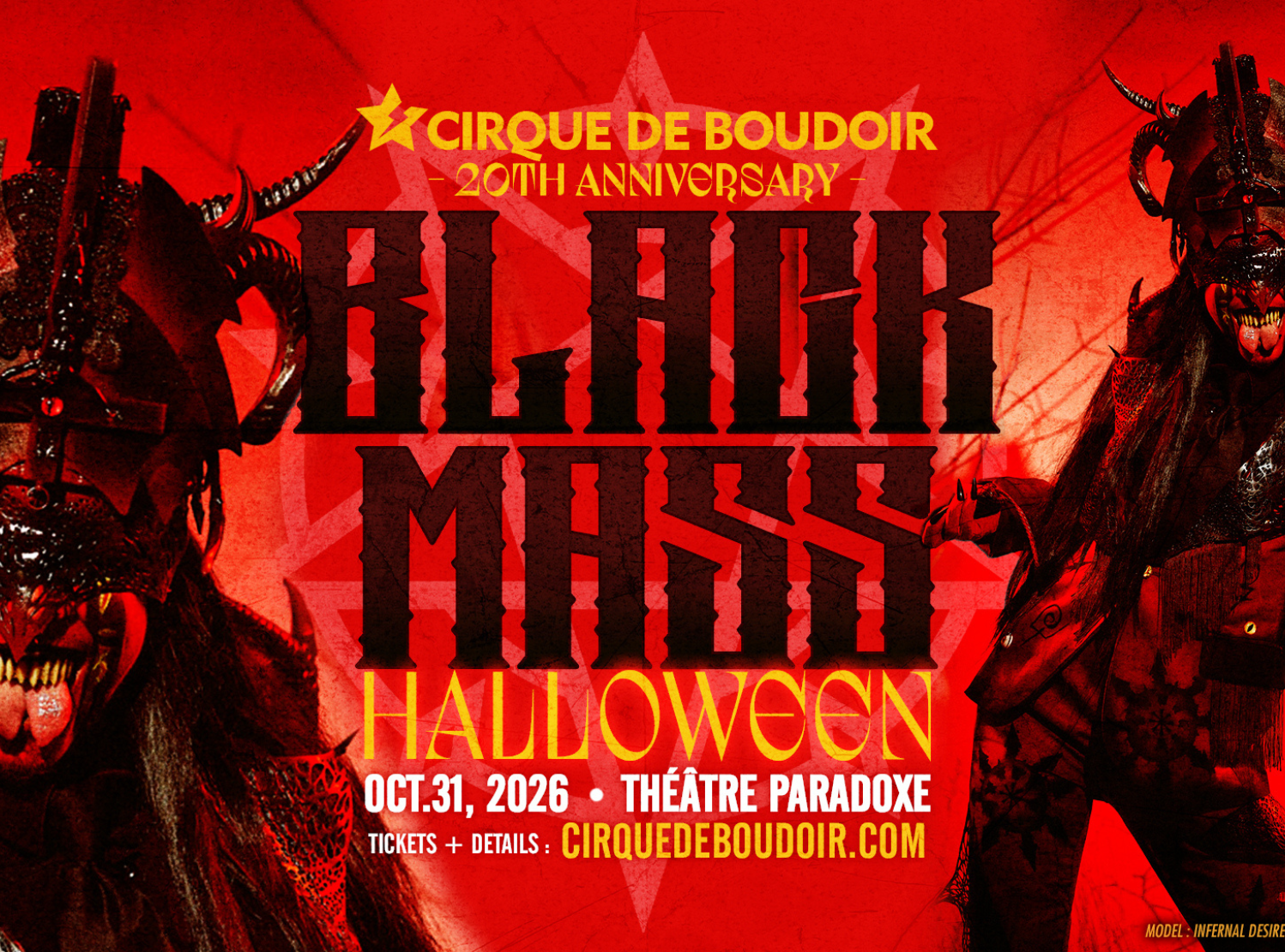 Cirque De Boudoir : Black Mass Halloween