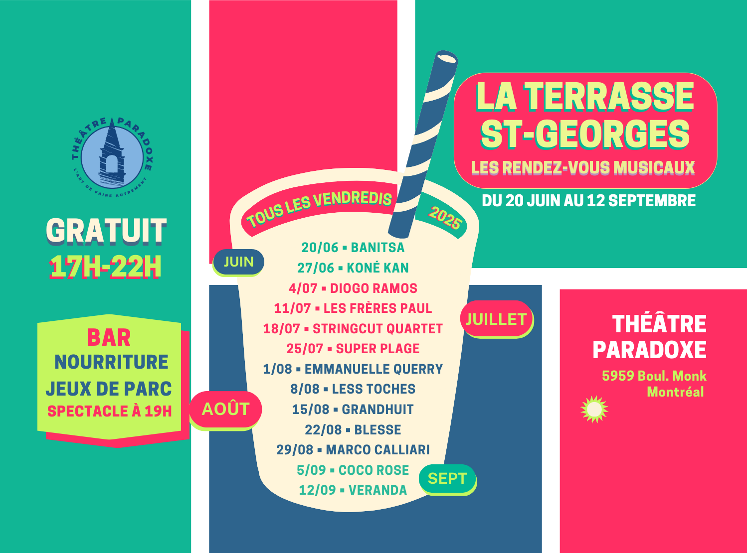 Terrasse St-Georges 2025