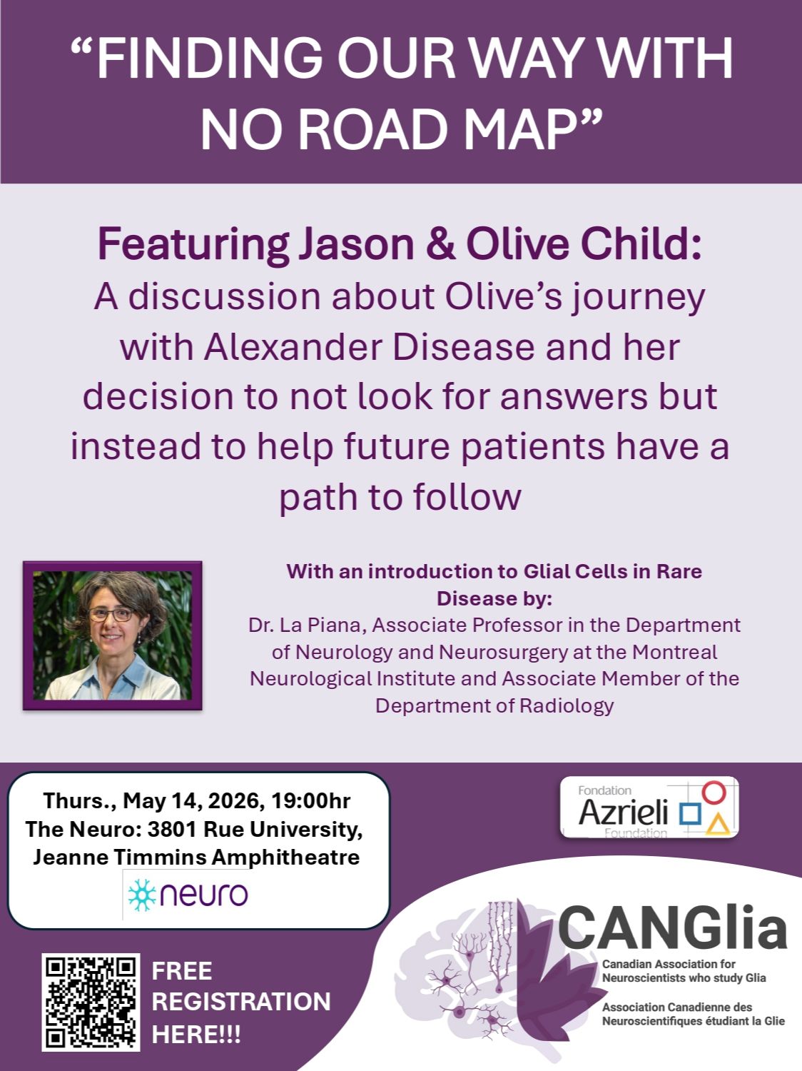 CANGlia: Public Lecture