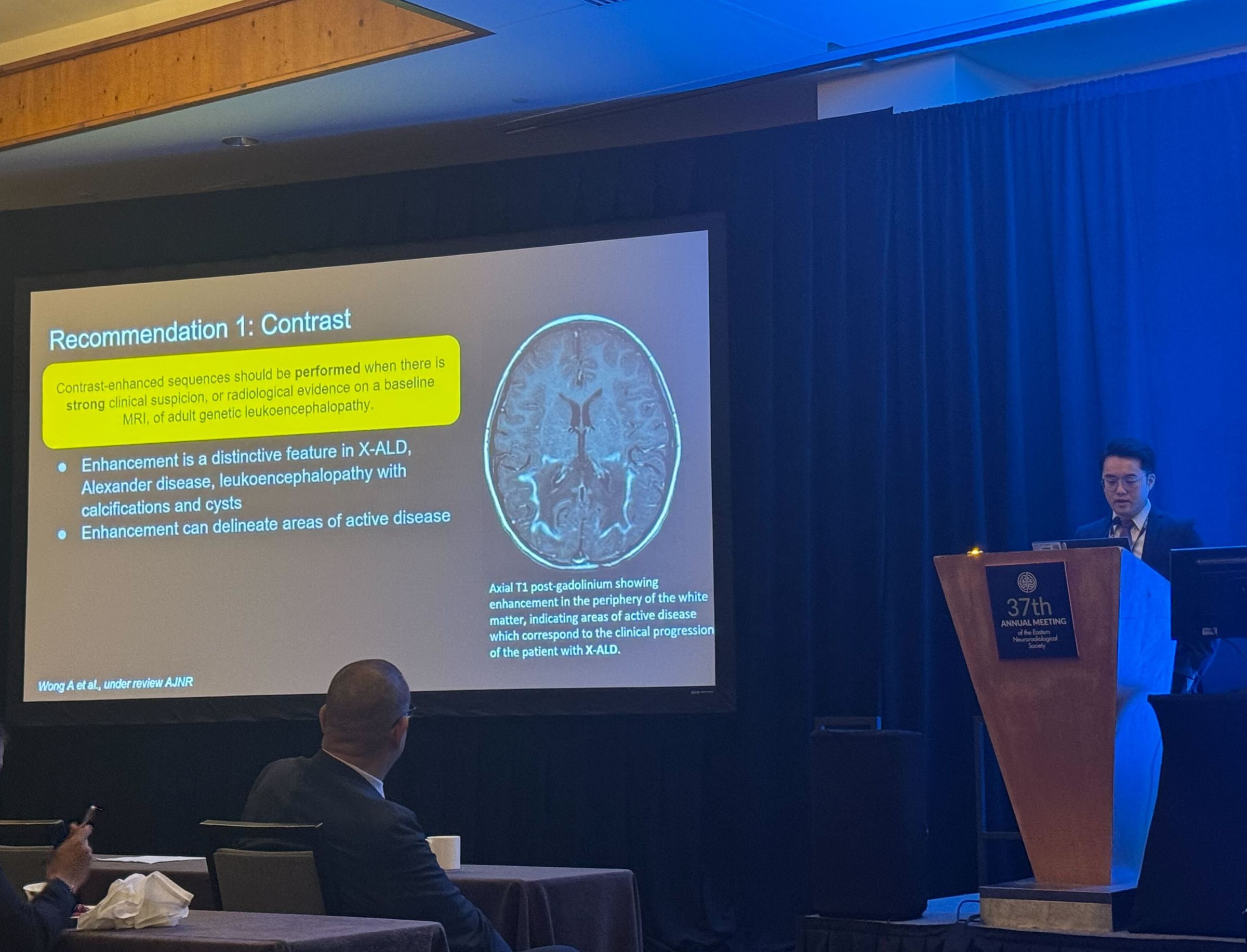 The WM Rounds Network at the 2025 Eastern Neuroradiological Society Meeting