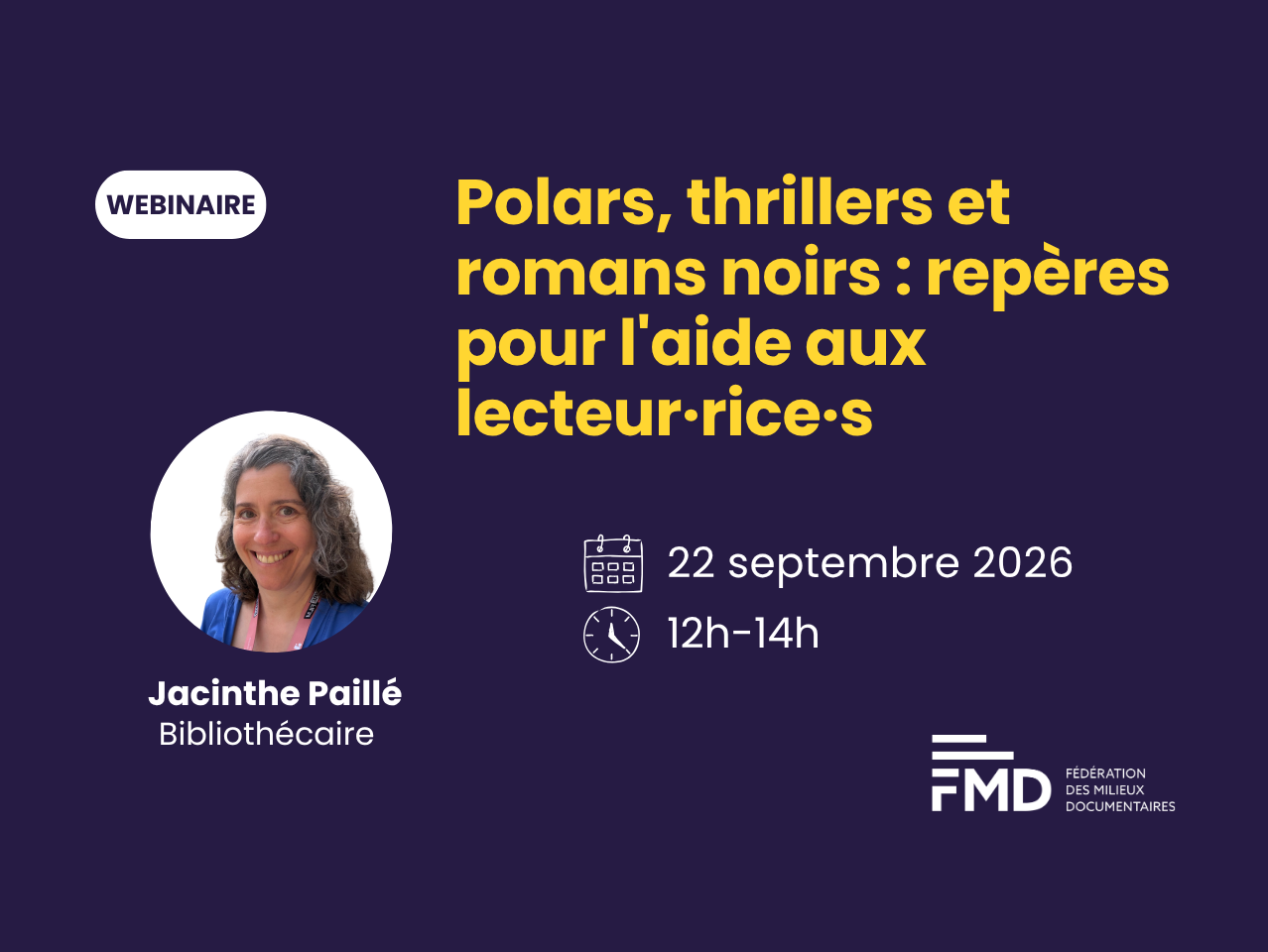 Polars, thrillers et romans noirs : repères pour l'aide aux lecteur·rice·s