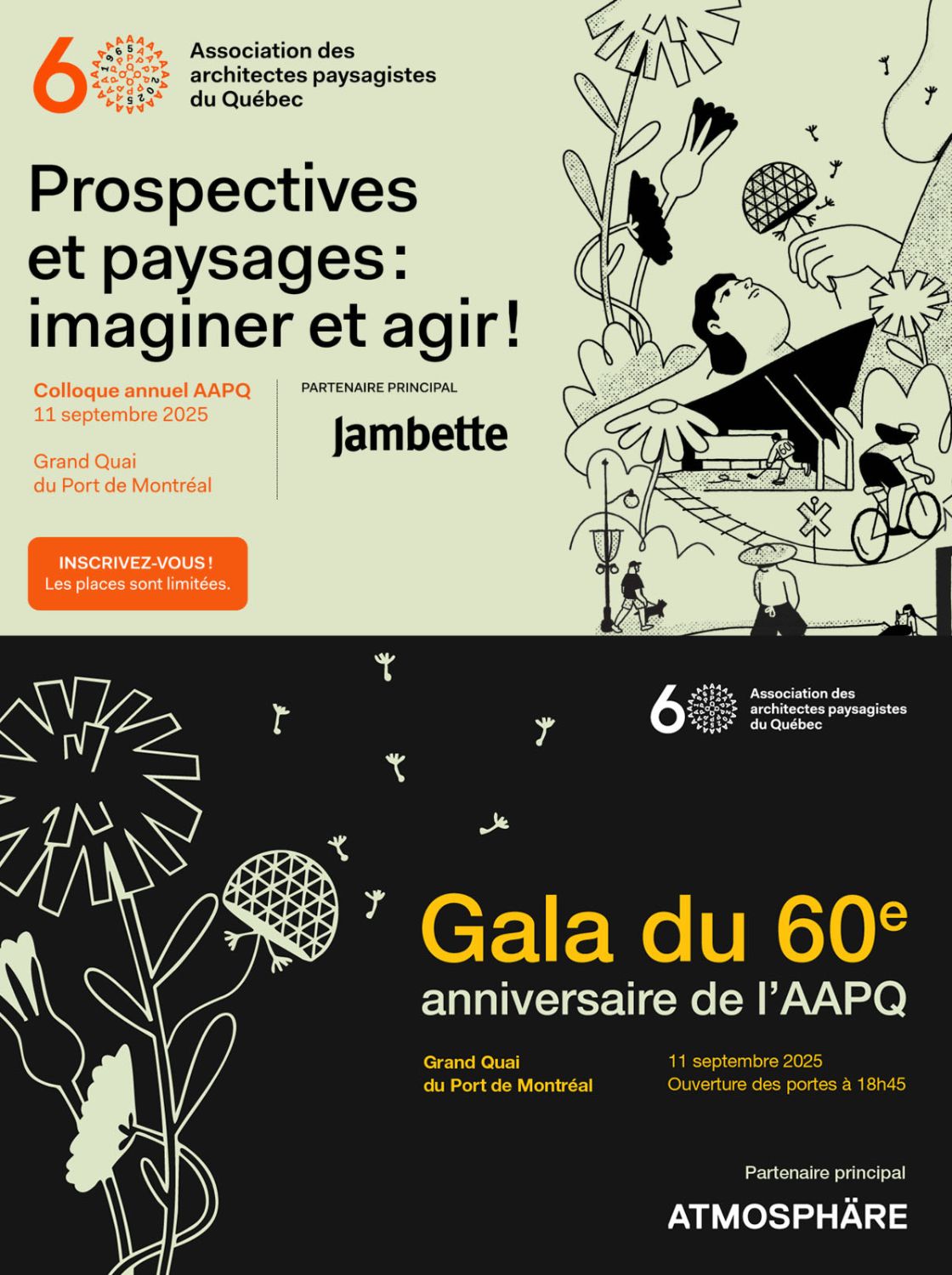Colloque AAPQ 2025 + gala du 60e anniversaire