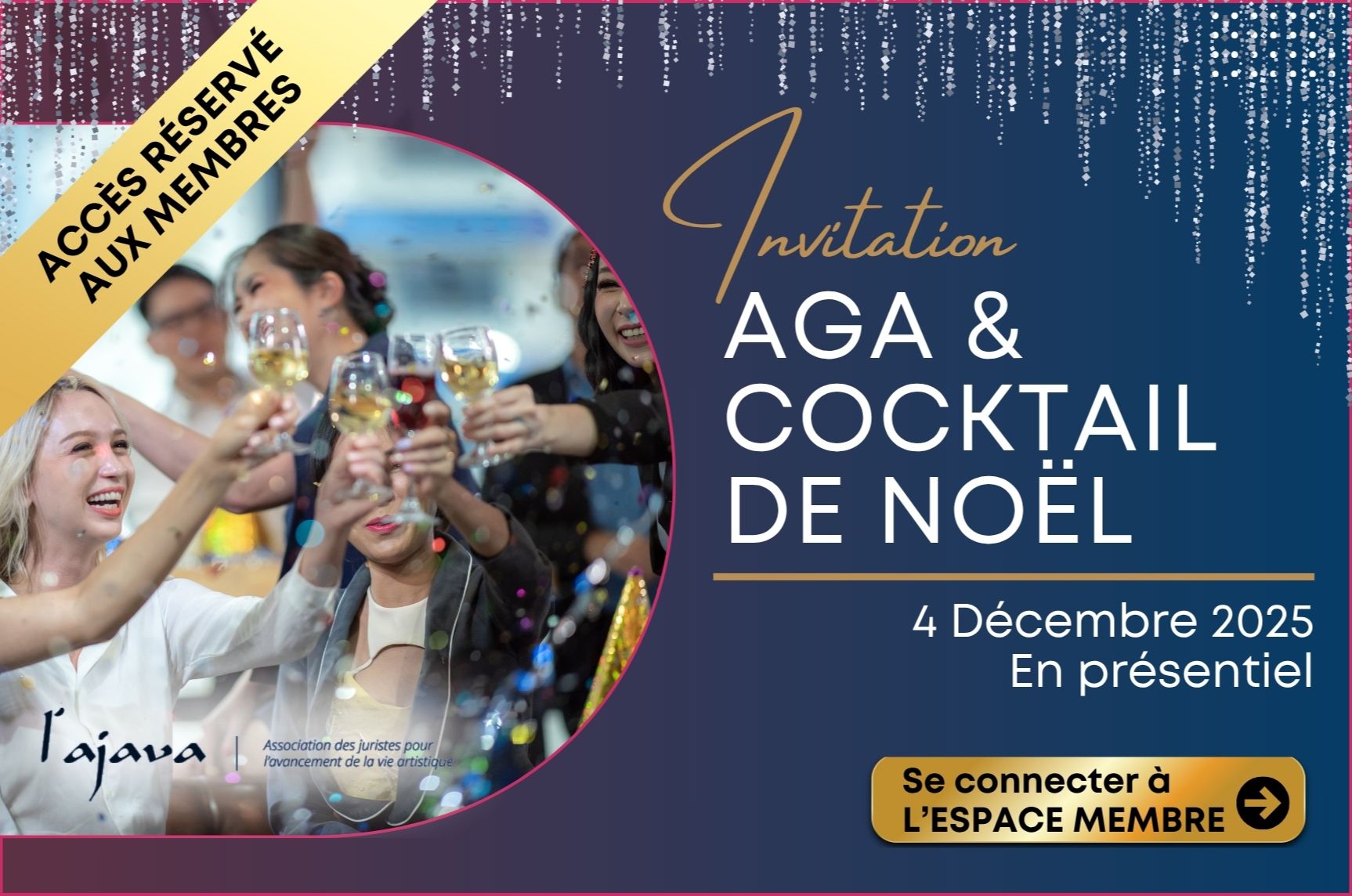 AGA & cocktail de Noël