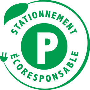 Logo de la démarche Stationnement Écoresponsable