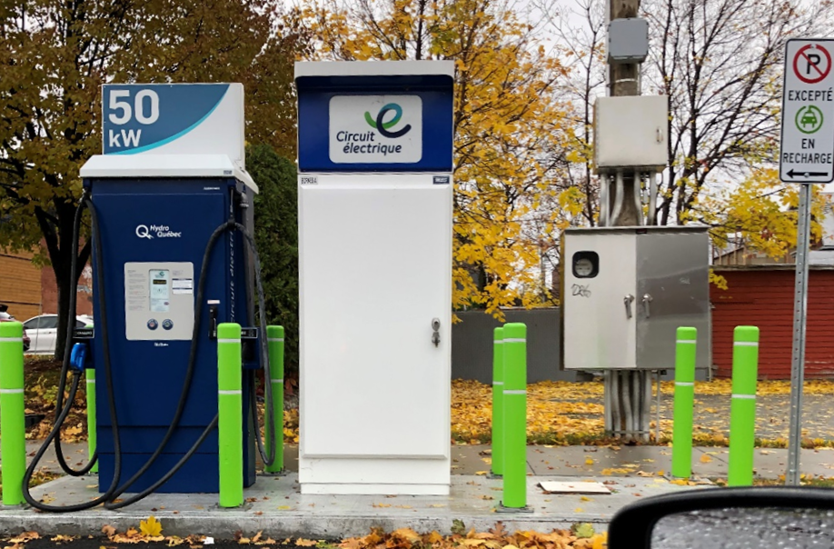 Bornes de recharge pour les véhicules électriques