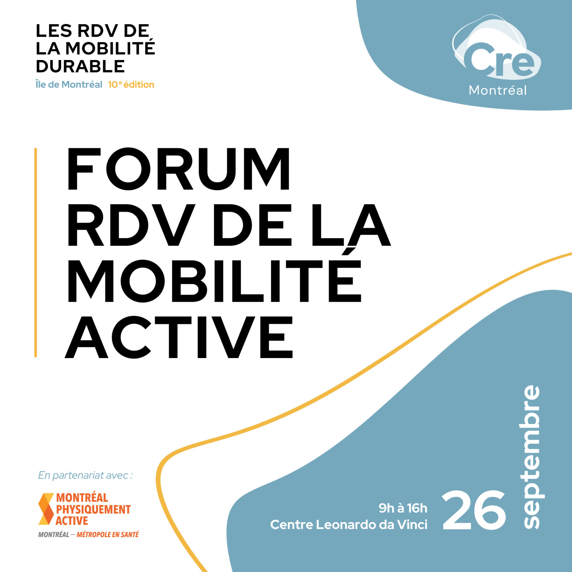 Forum RDV de la mobilité active