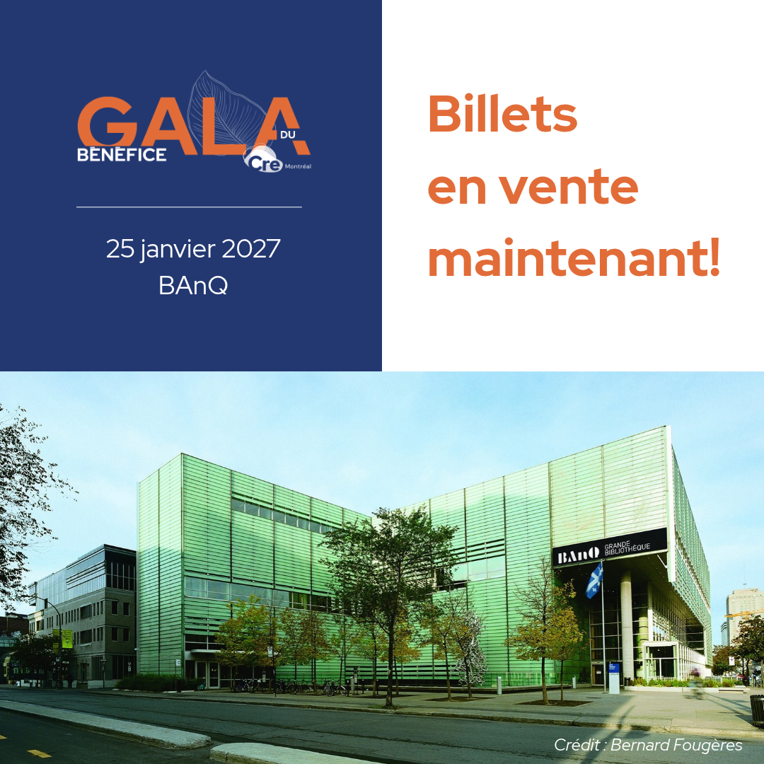 Gala-bénéfice du CRE-Montréal 2027 | 20e édition