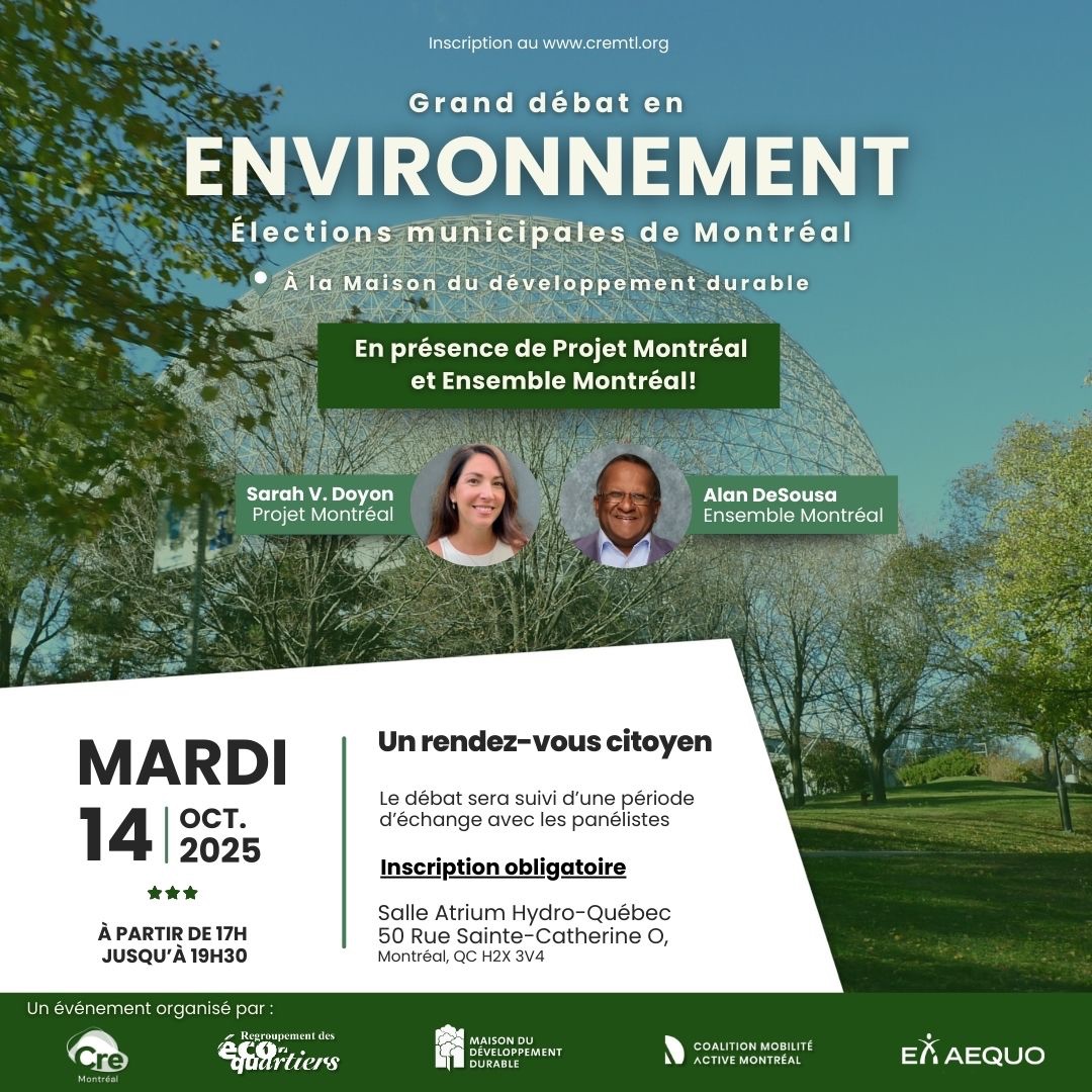 Grand débat en environnement