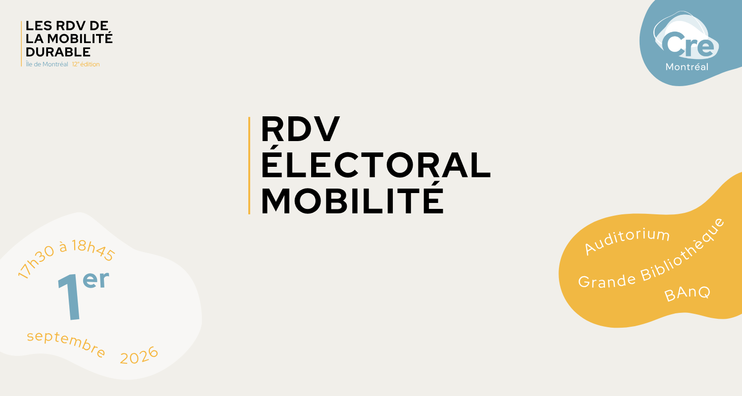 RDV électoral sur la mobilité