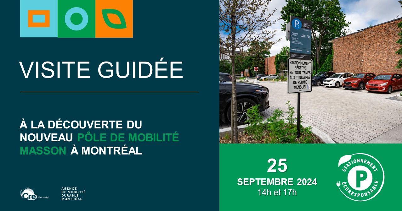 Portes ouvertes du Pôle de mobilité Masson de l'Agence de mobilité durable de Montréal