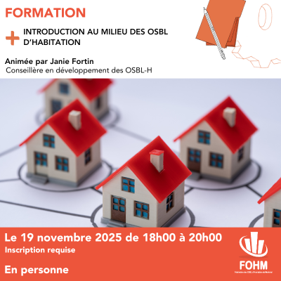 Introduction au milieu des OSBL d’habitation