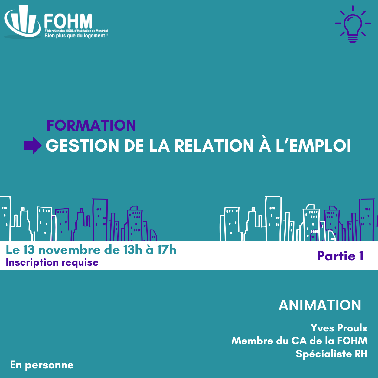 Gestion de la relation d'emploi - Partie 1