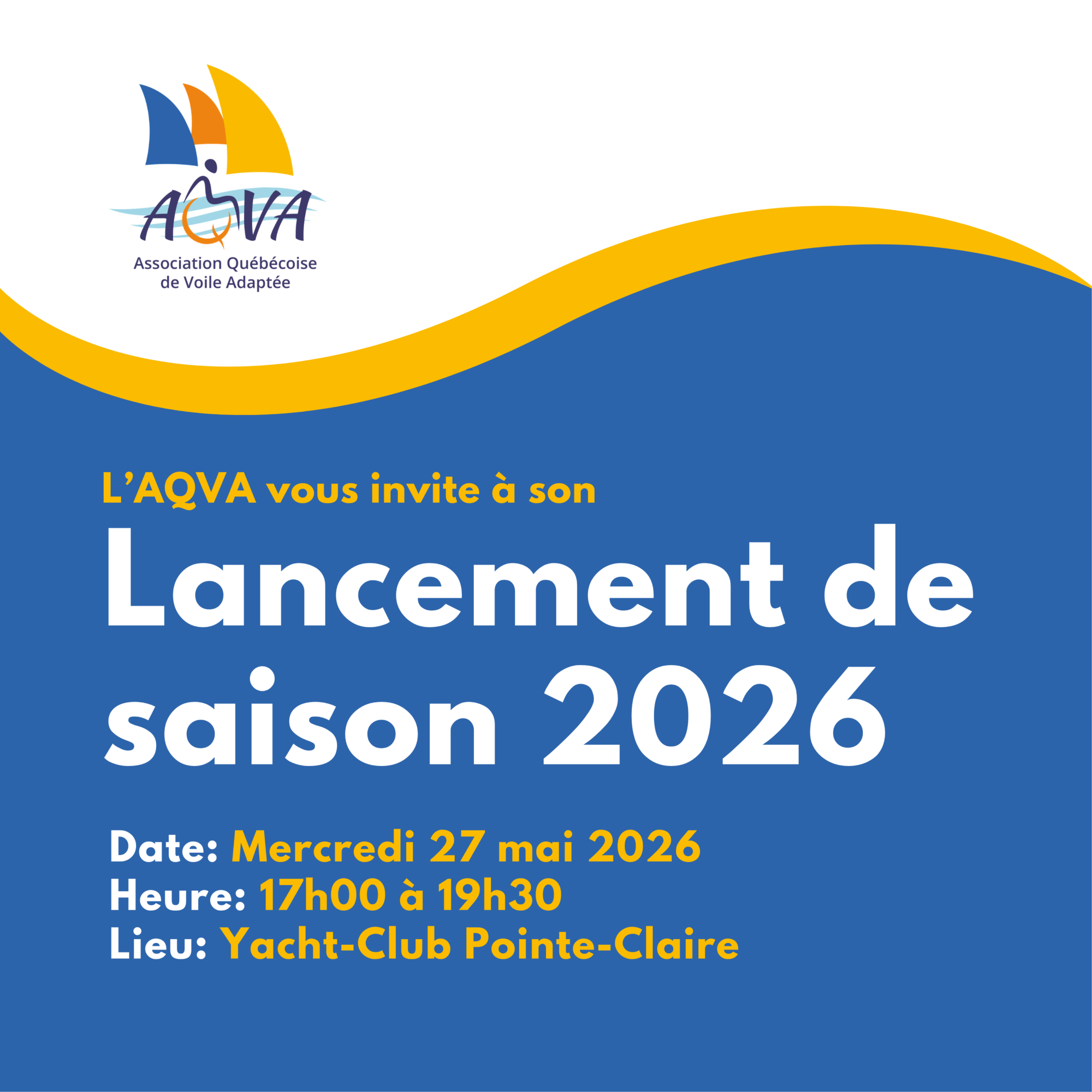 Lancement de la saison 2026