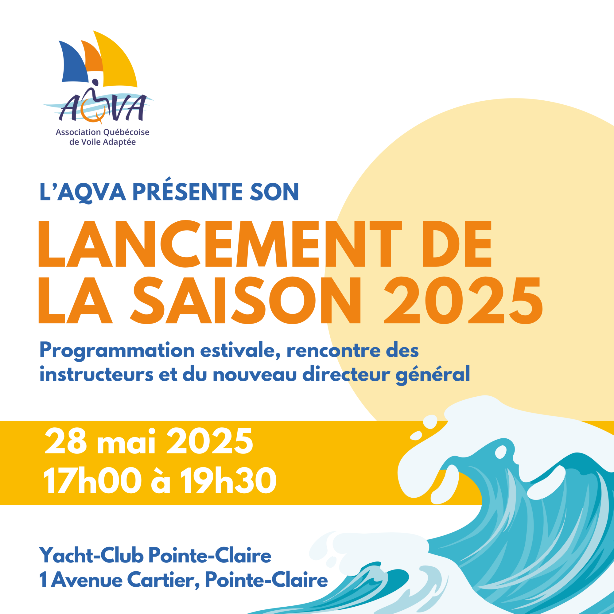 Lancement de la saison 2025