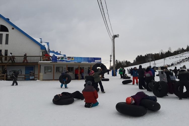 Journée magique aux Glissades des Pays d'en haut