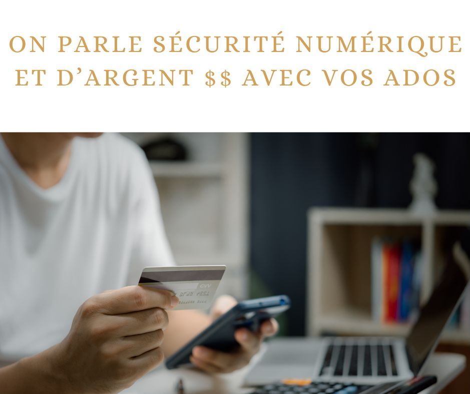 Atelier pour ados: Sécurité numérique et argent - 17 octobre 2026