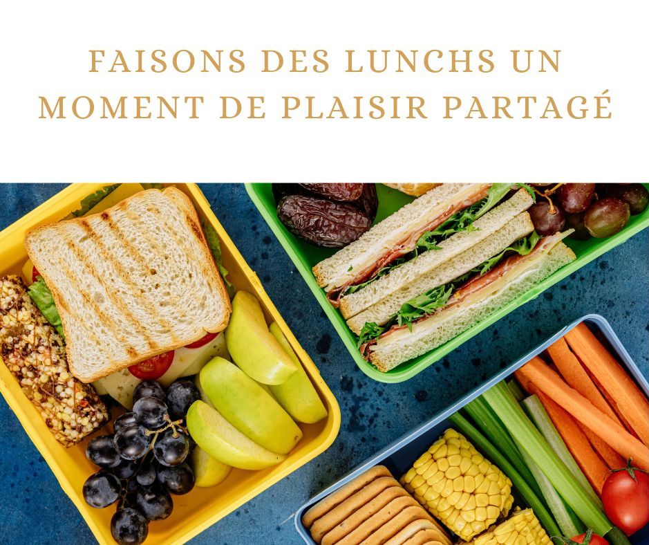 Boîte à lunch en présentiel du 6 mai 2026
