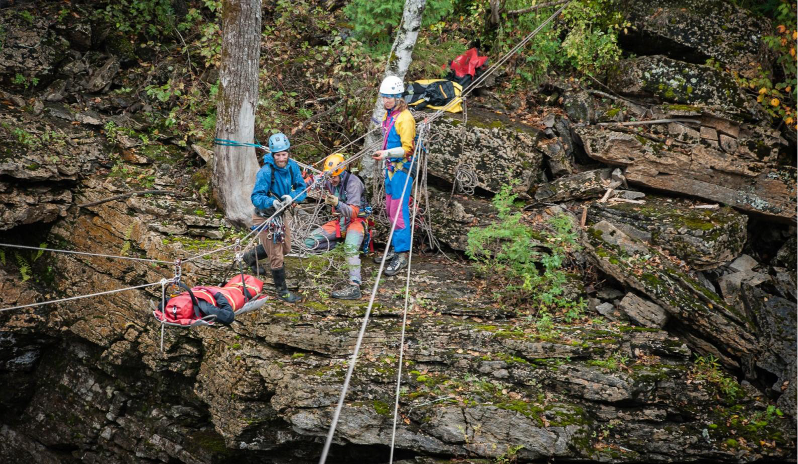 V3A - Dégagement vers le haut et techniques secours