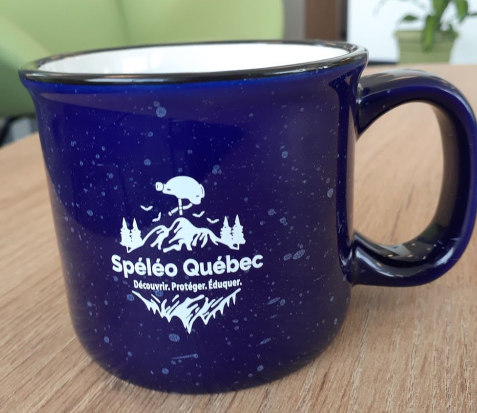 Tasse promotionnelle Spéléo Québec