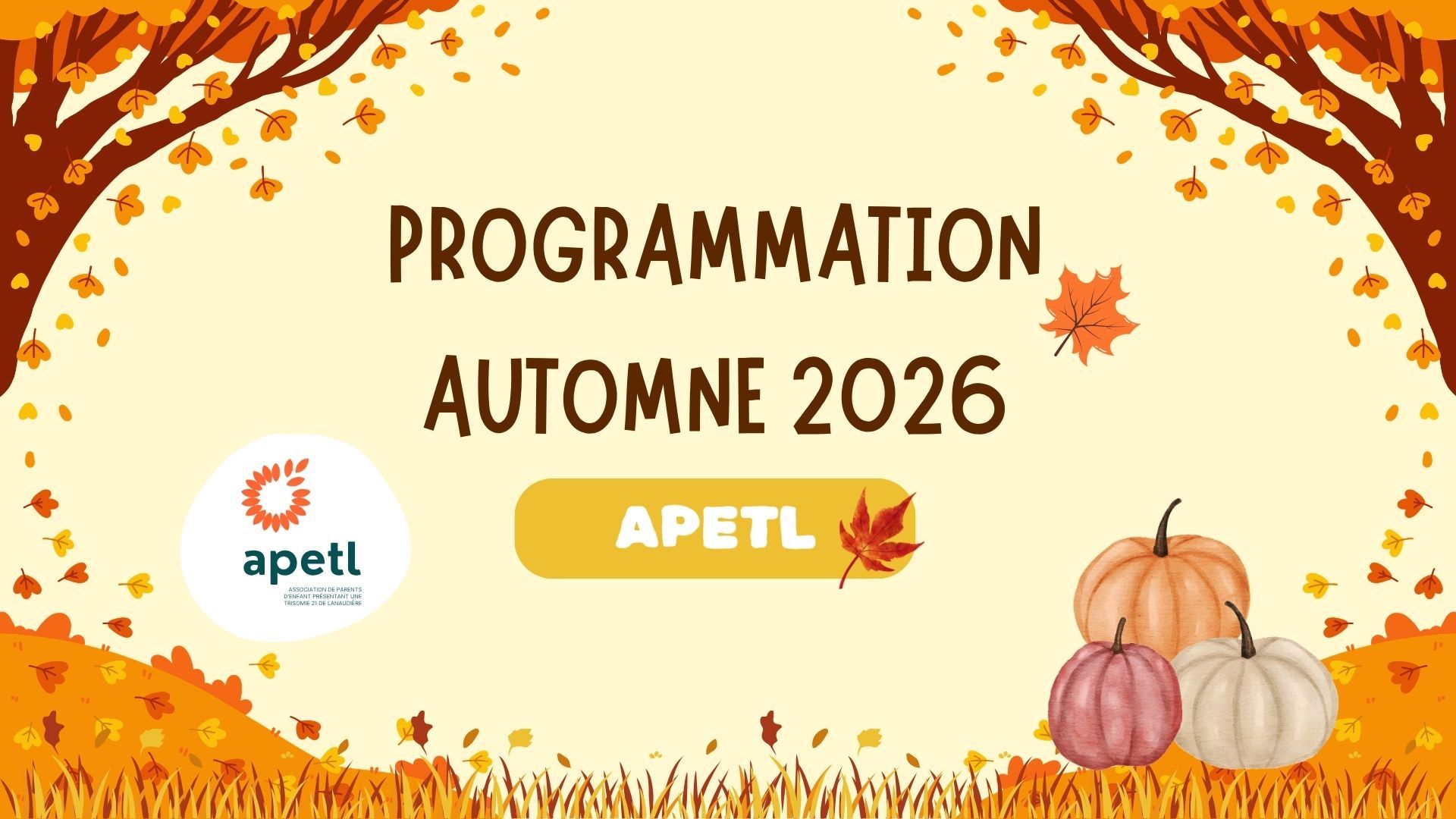 Session automne 2026