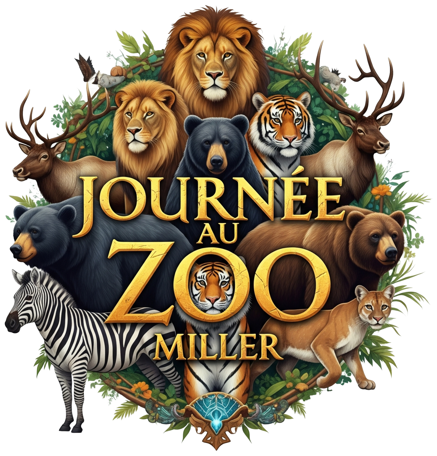 Visite au zoo Miller