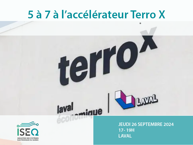 5 à 7 Rencontre avec l'incubateur Terro X