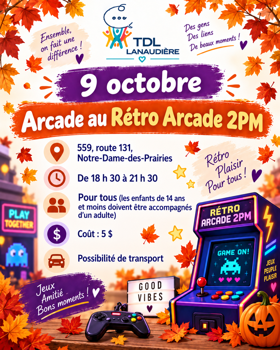 Arcades Retro arcades Joliette
