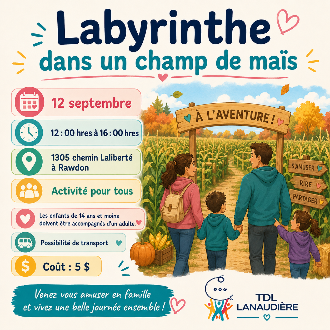 Labyrinthe Champs de maïs