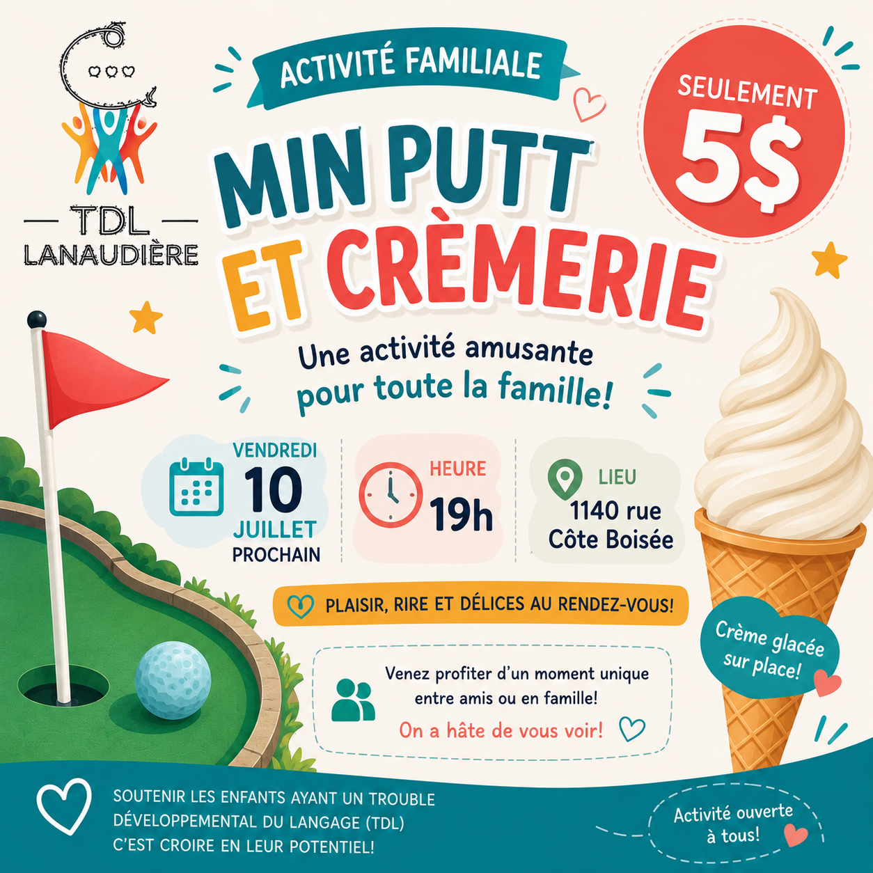 Mini Putt et Crèmerie