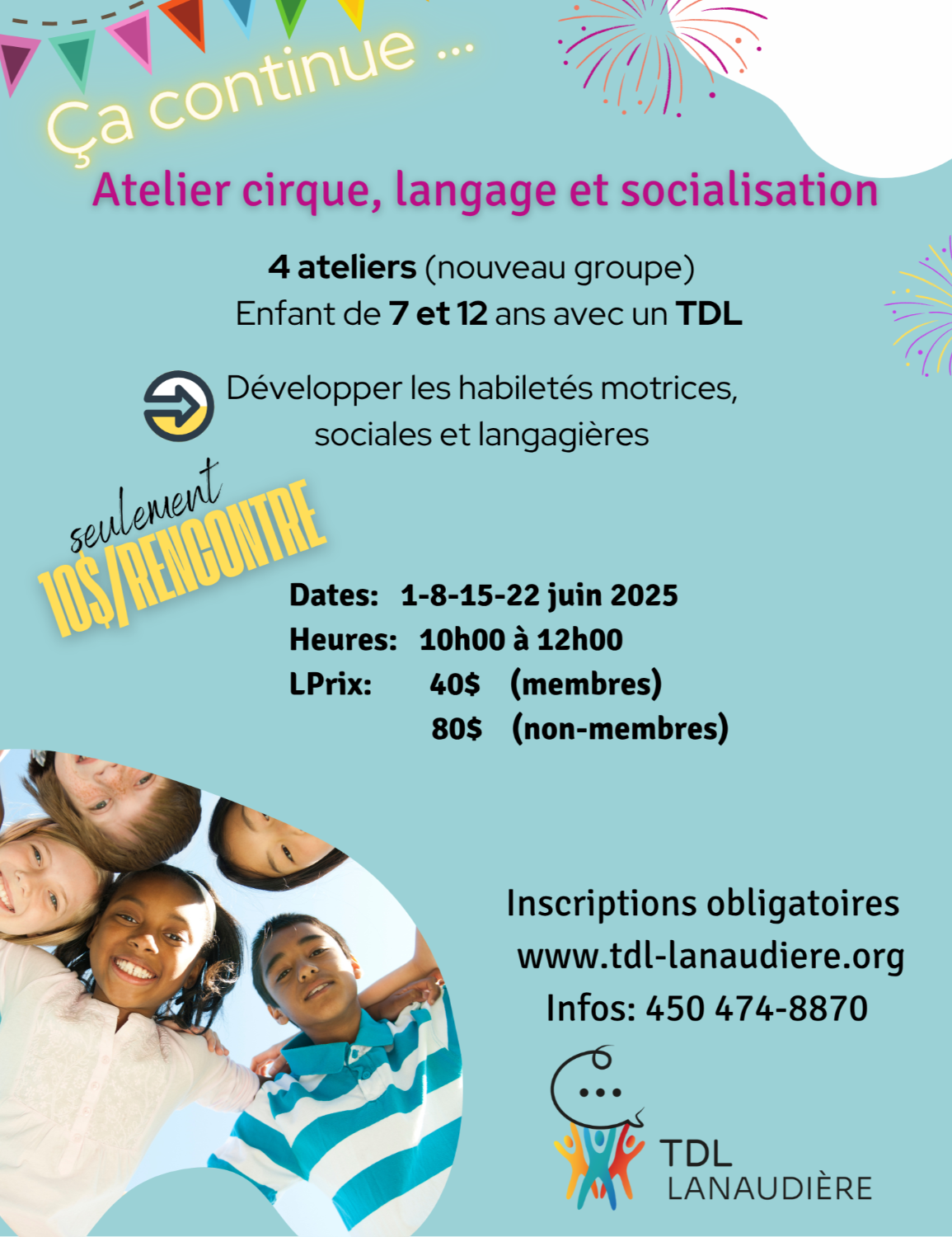 Atelier de cirque et langage