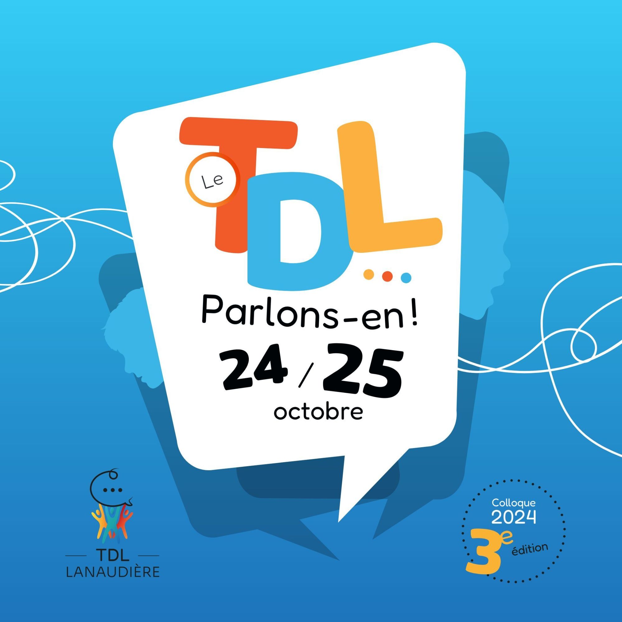 Achats des conférences Colloque TDL: Parlons-en!