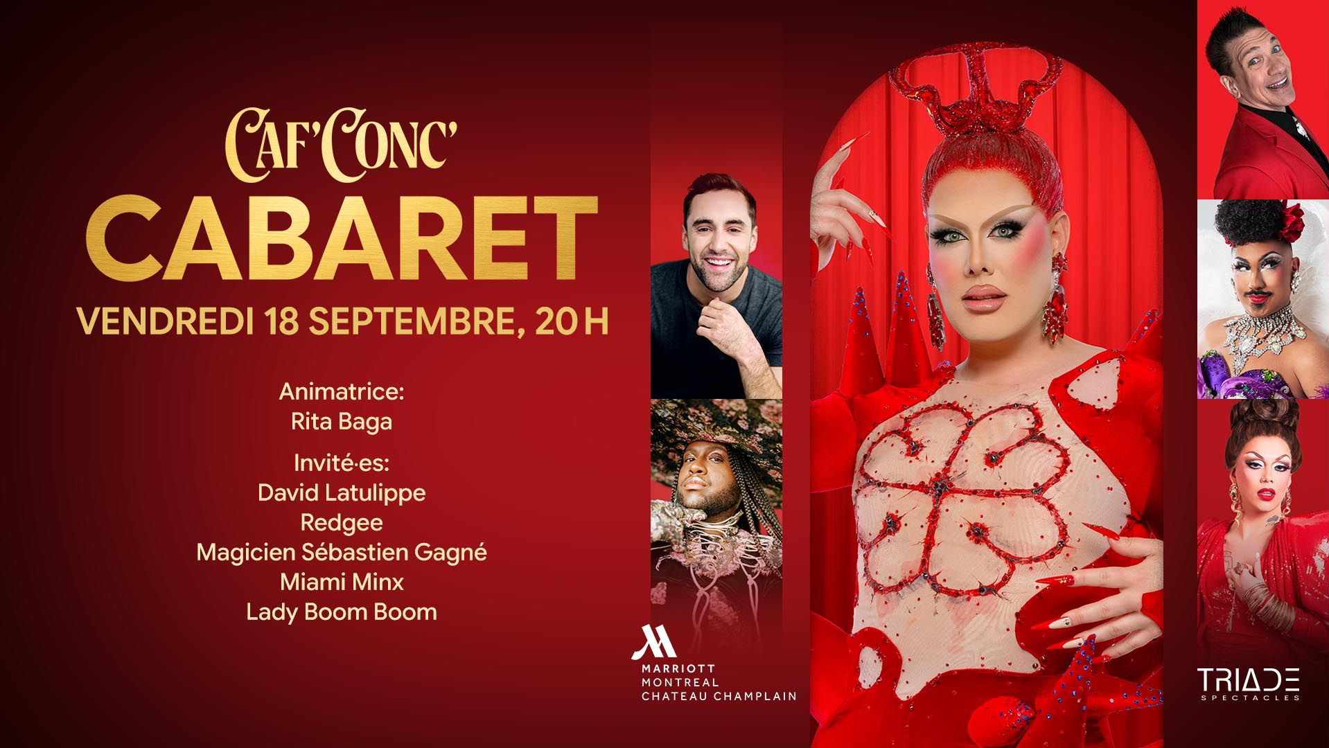 Soirée au Cabaret du Caf'Conc'