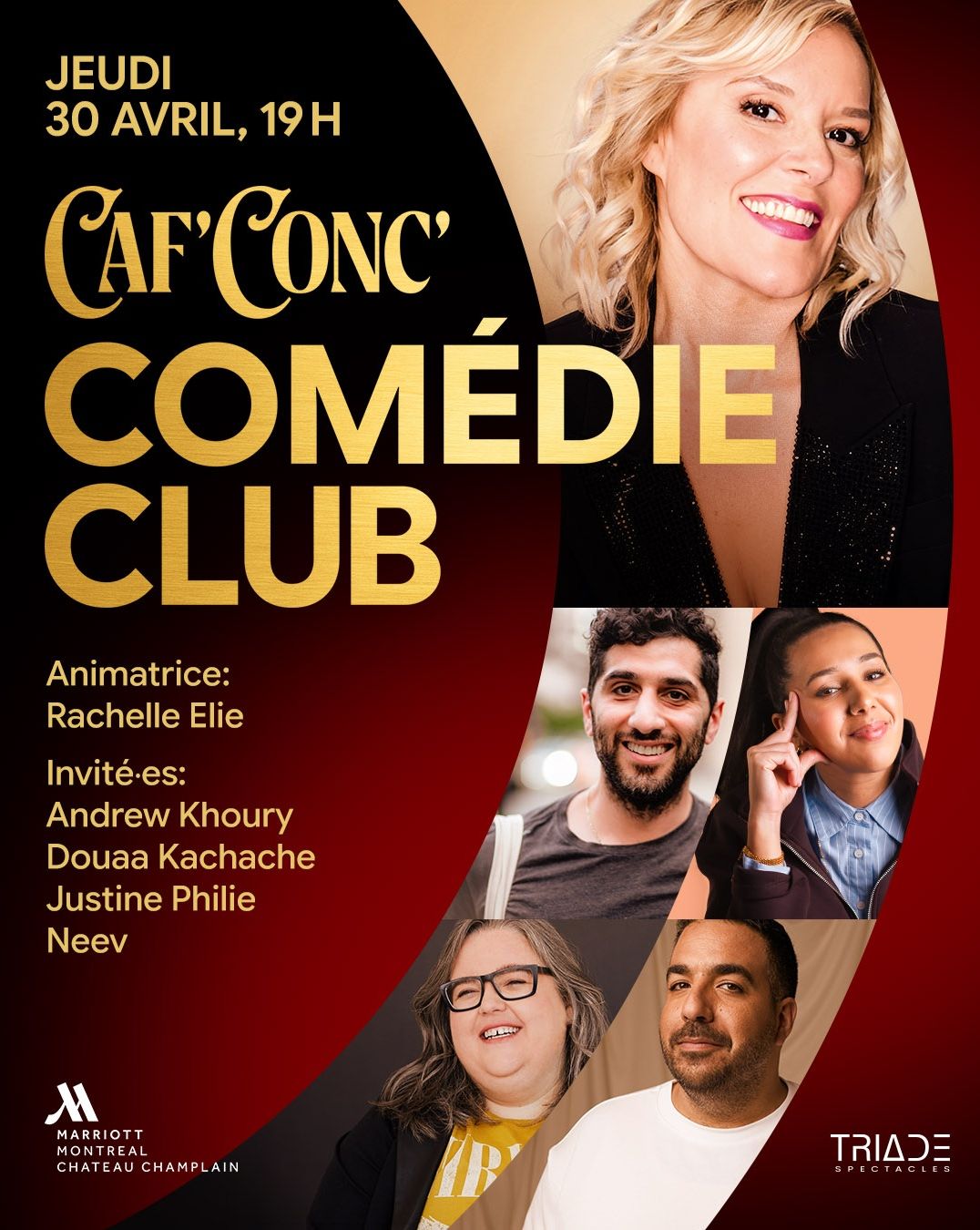 Soirée Comédie Club au Caf Conc