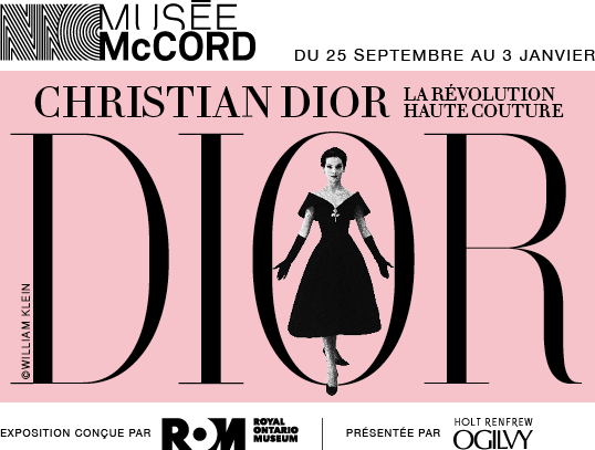 Christian Dior - visite guidée en ligne Musée McCord-Stewart