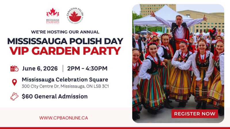 Mississauga Polish Day VIP Garden Party