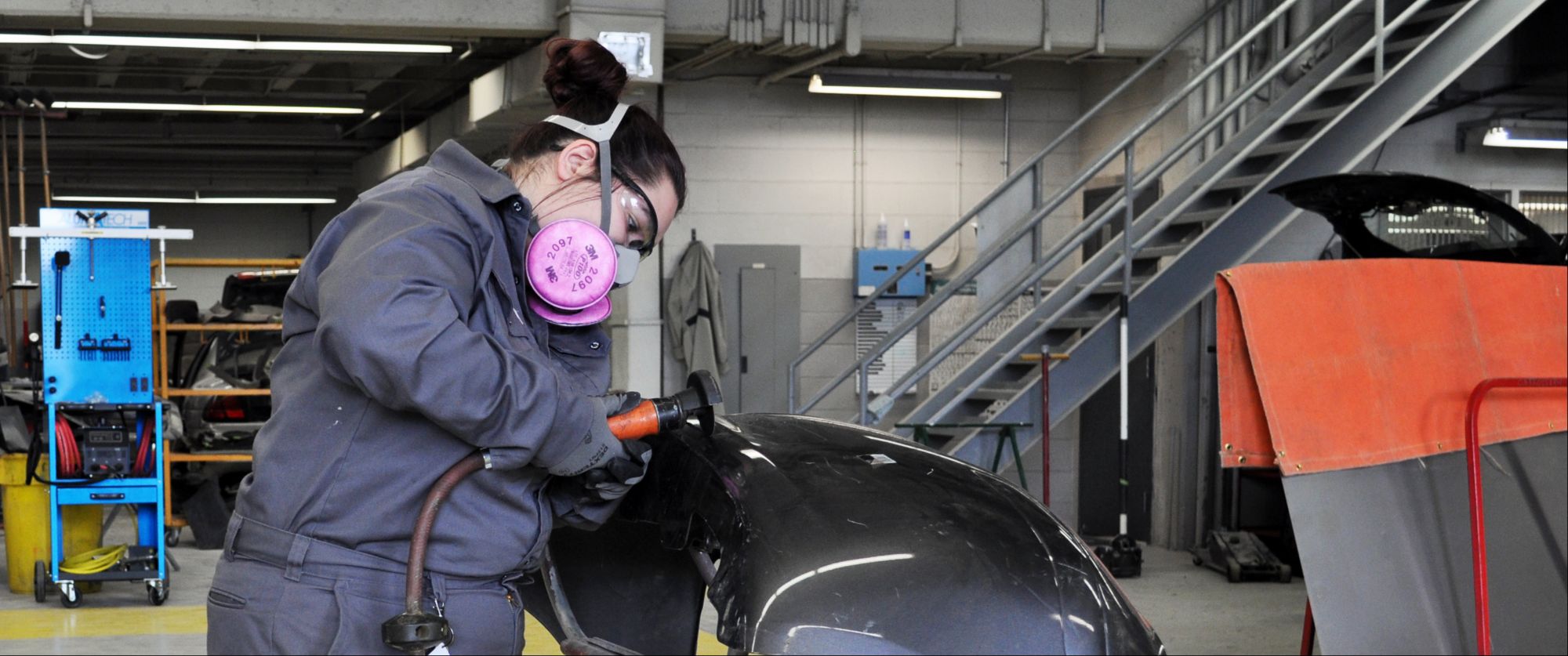Protection respiratoire en carrosserie