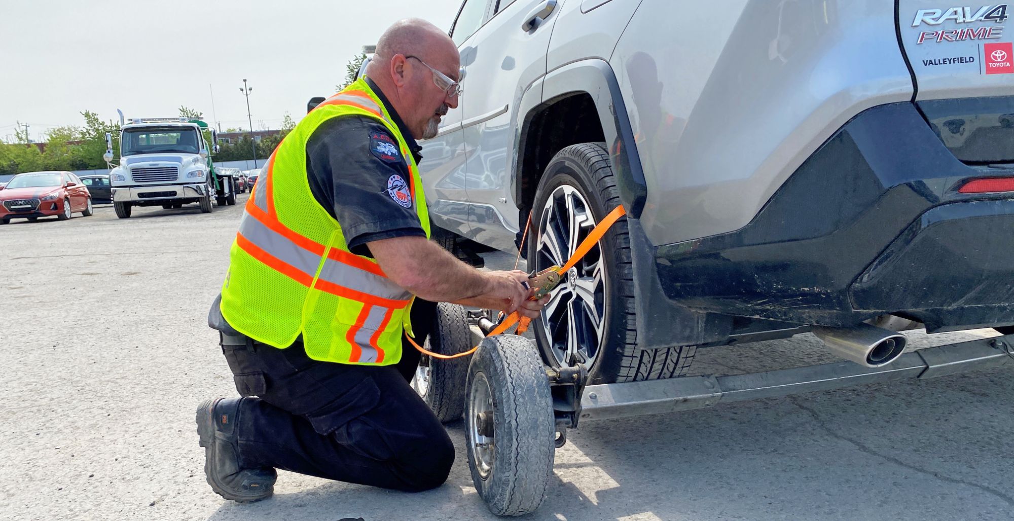 Sécurité en dépannage routier de véhicules à motorisation électrique