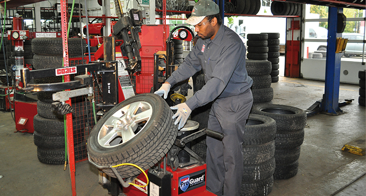 La sécurité du démonte-pneu