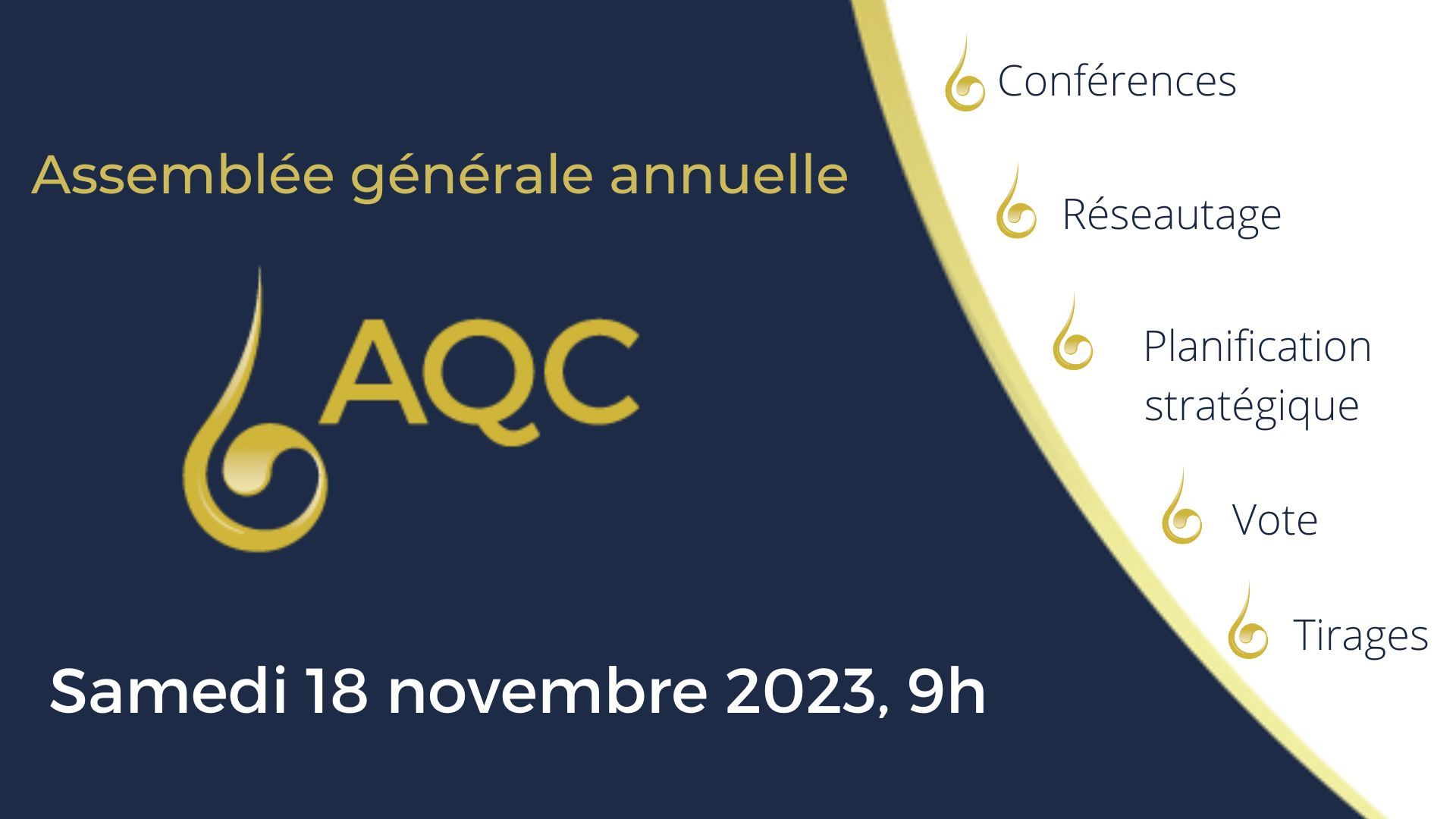 Assemblée générale annuelle 2023 - en présentiel